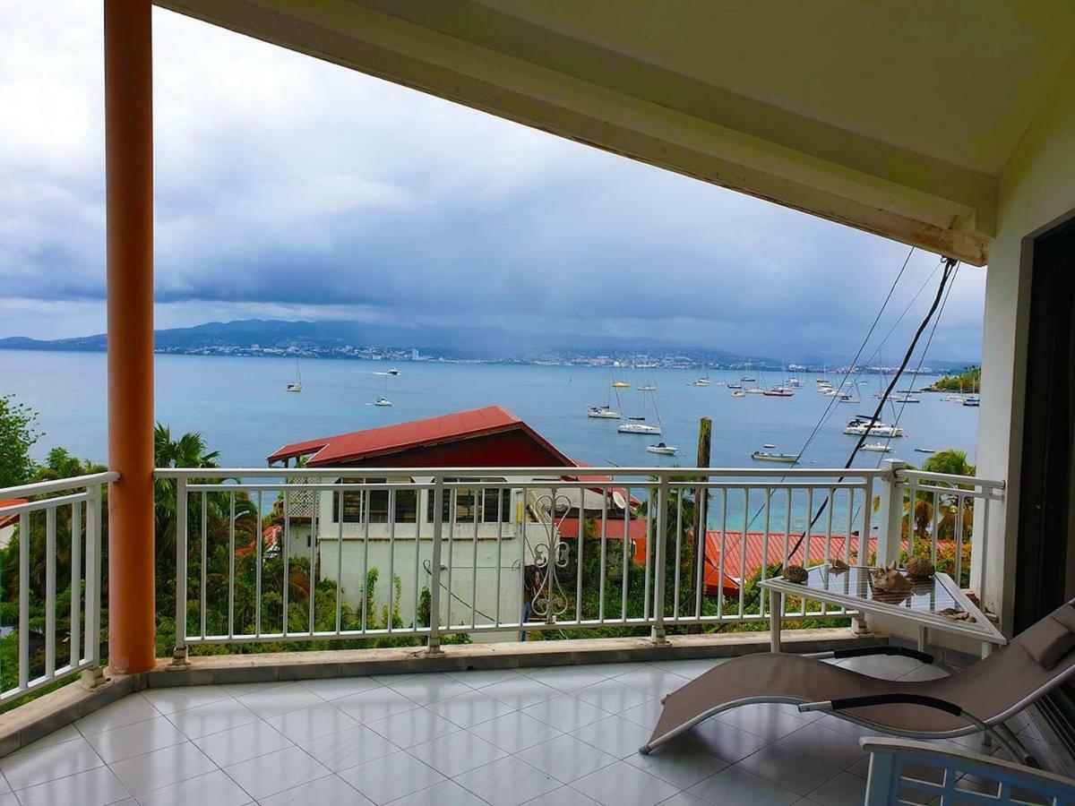Agréable Studio vue mer au Trois Îlets Les Trois-Ilets Extérieur photo